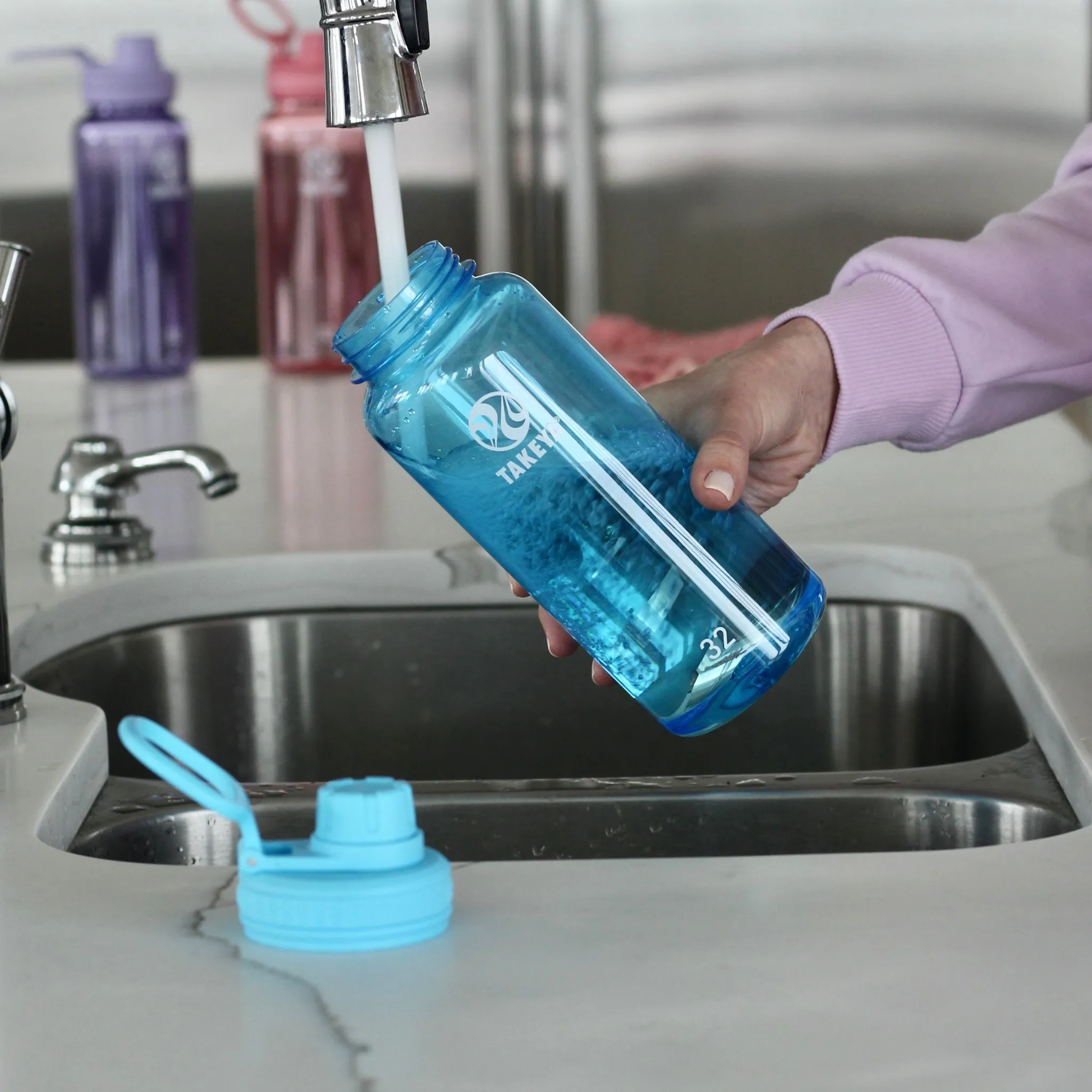 Tritan Water Bottle With Spout Lid