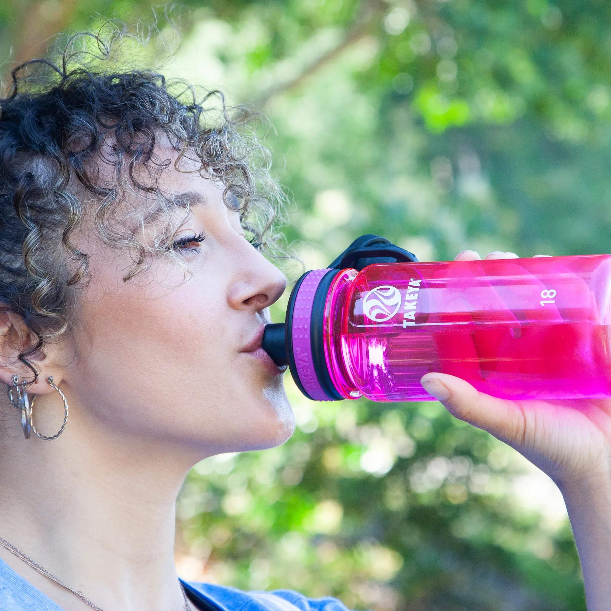 Tritan Water Bottle With Spout Lid