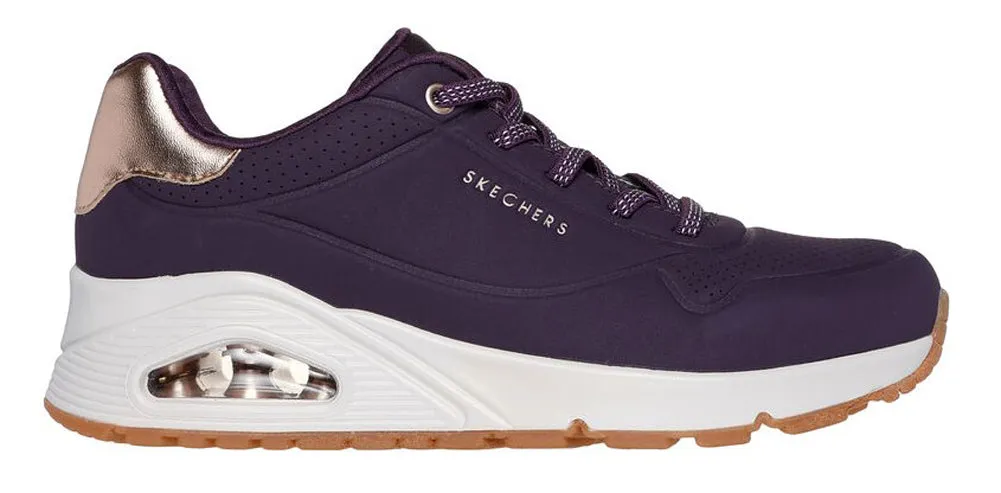 Uno-Shimmer Away in Dark Purple by Skechers